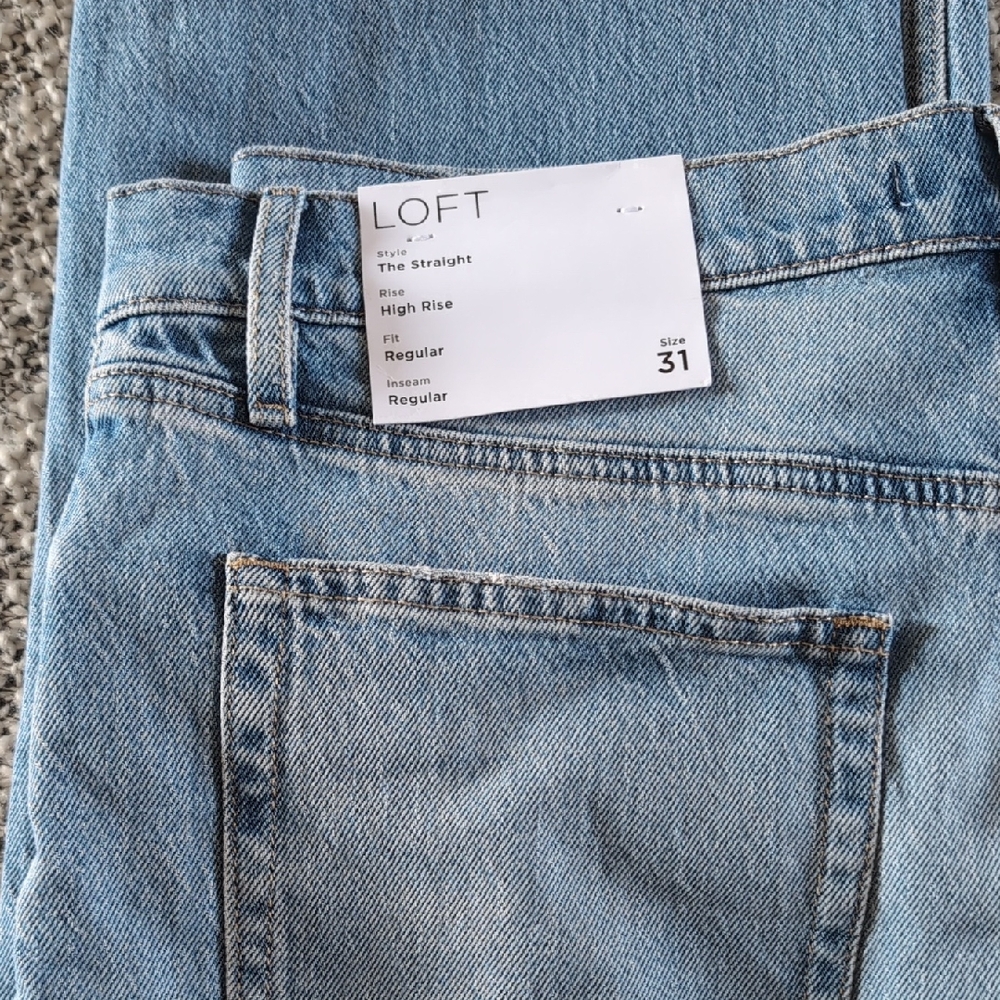LOFT Denim High Rise Jeans